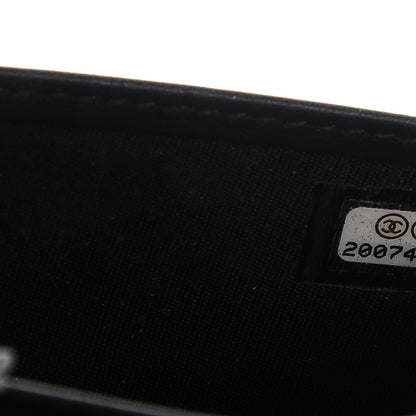 Chanel Caviar Timeless CC Yen Wallet Black 7 of 7