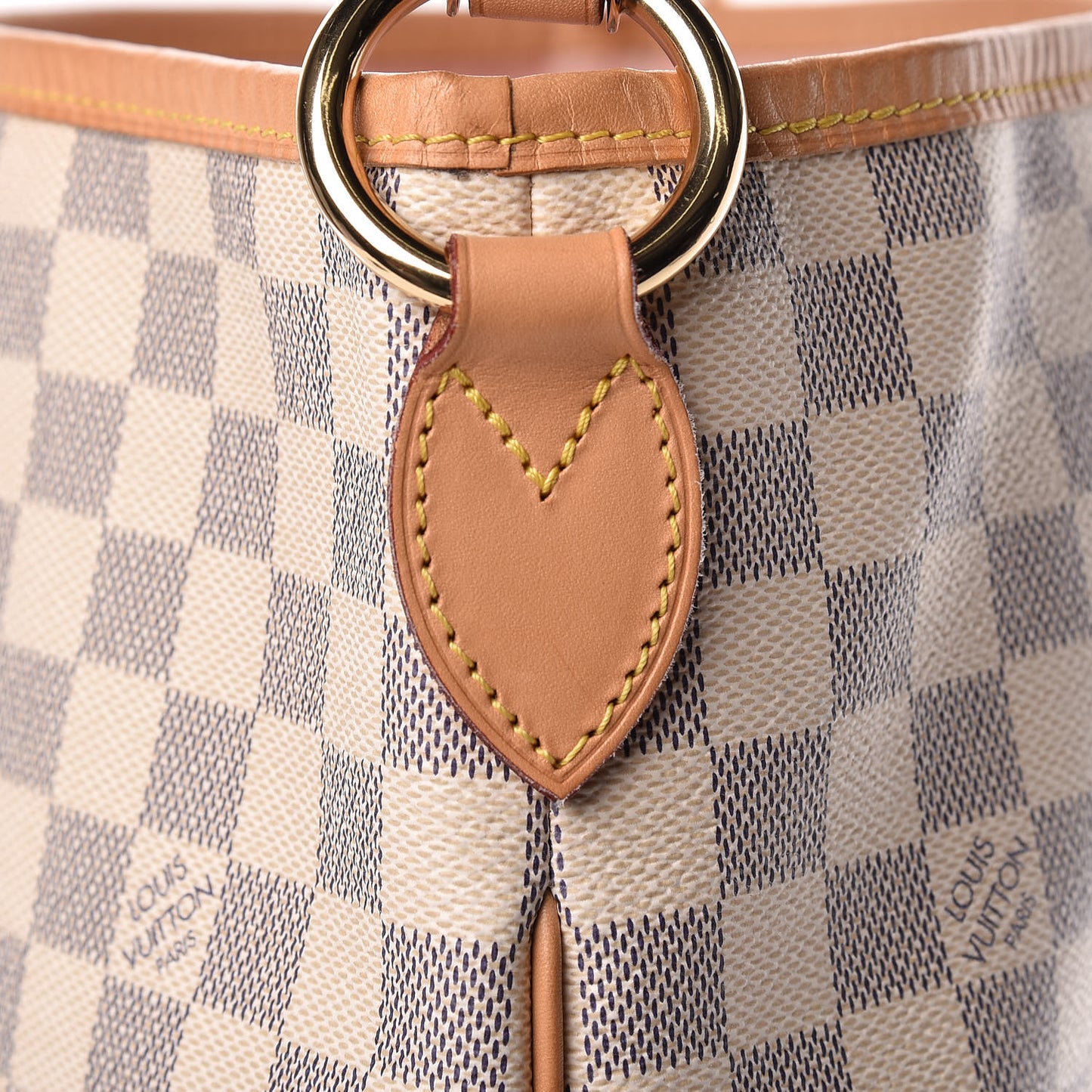 Damier Azur Delightful MM Rose Ballerine