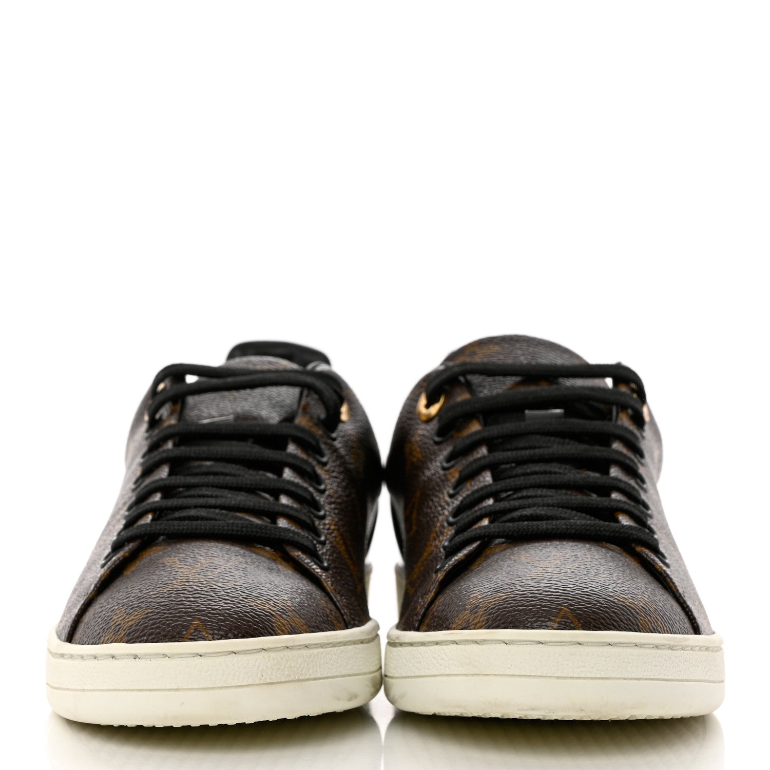 Louis Vuitton Patent Monogram Frontrow Sneakers 38.5 2 of 10