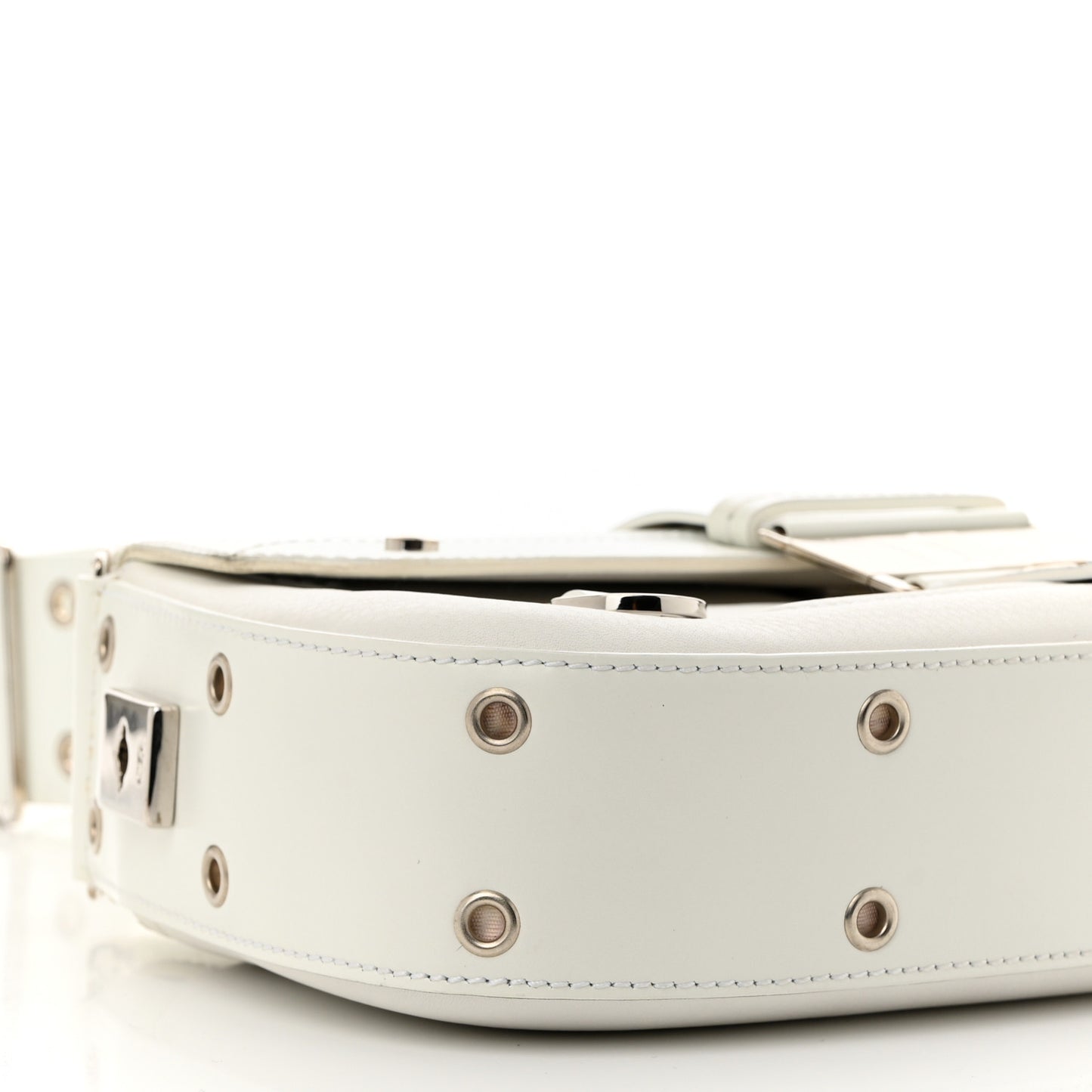 Calfskin Street Chic Bag White