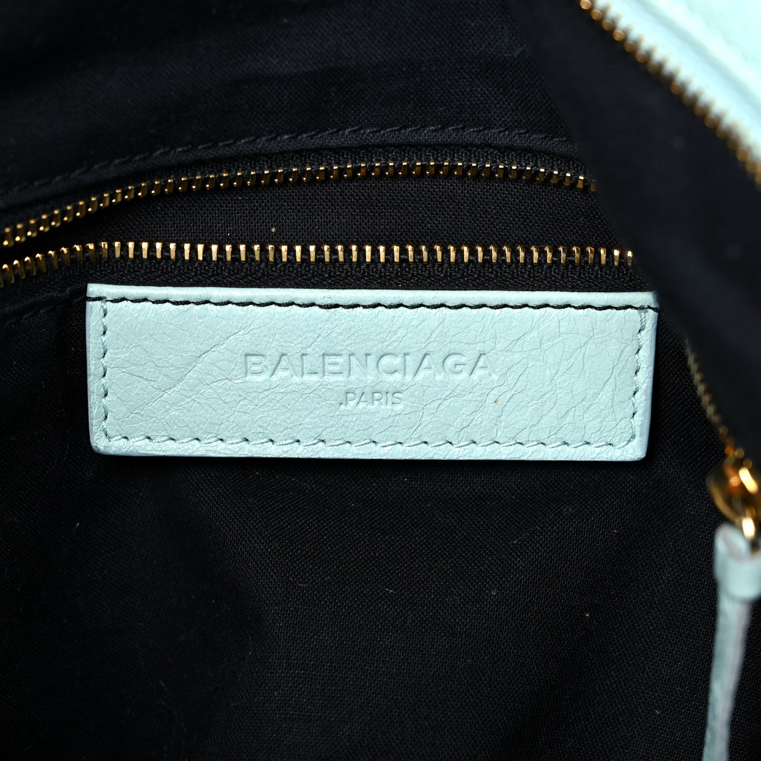 Balenciaga Agneau Classic Gold Hardware Velo Bleu Maldives 5 of 25