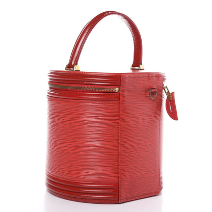 Louis Vuitton Epi Cannes Castillan Red 3 of 11