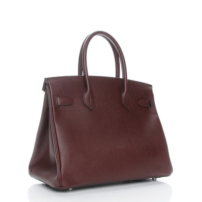 Hermes Epsom Birkin 30 Bordeaux 3 of 24