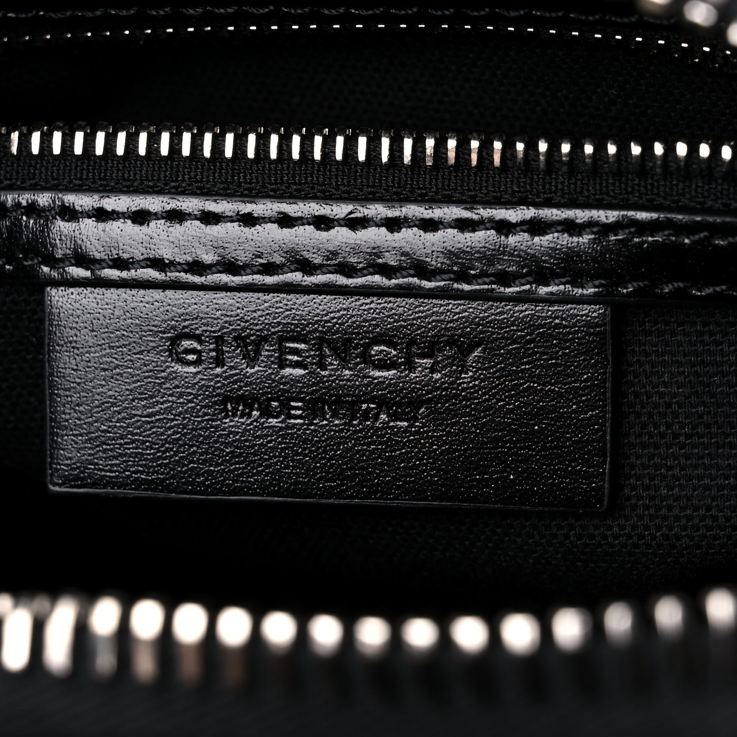 Givenchy Shiny Lord Calfskin Mini Antigona Black 6 of 9
