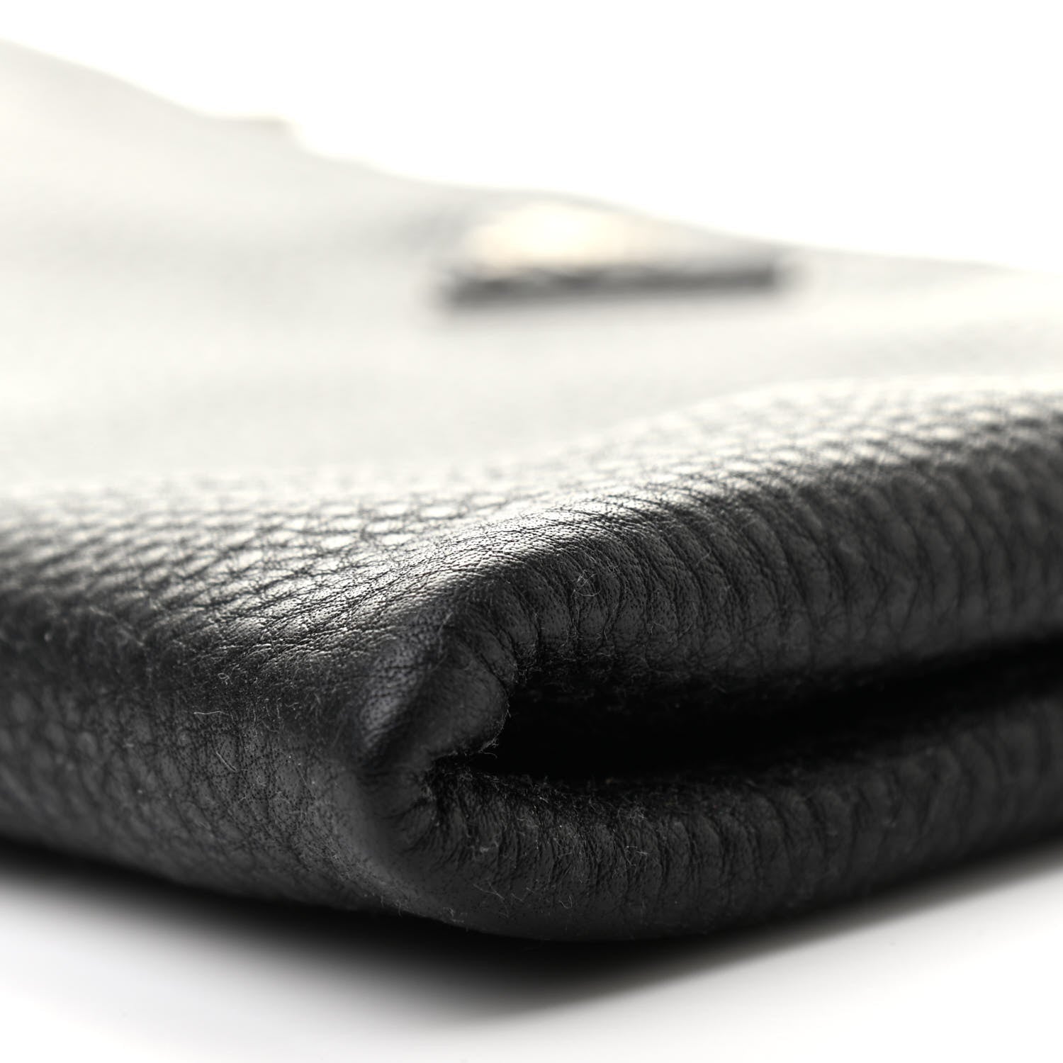 Prada Vitello Daino Clutch Black 8 of 8