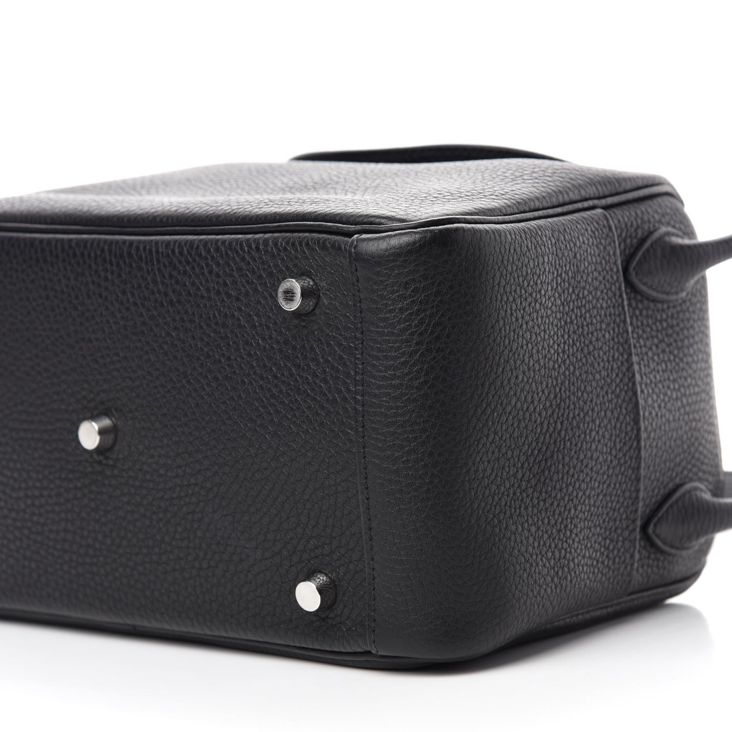 Hermes Taurillon Clemence Lindy 26 Black 7 of 11