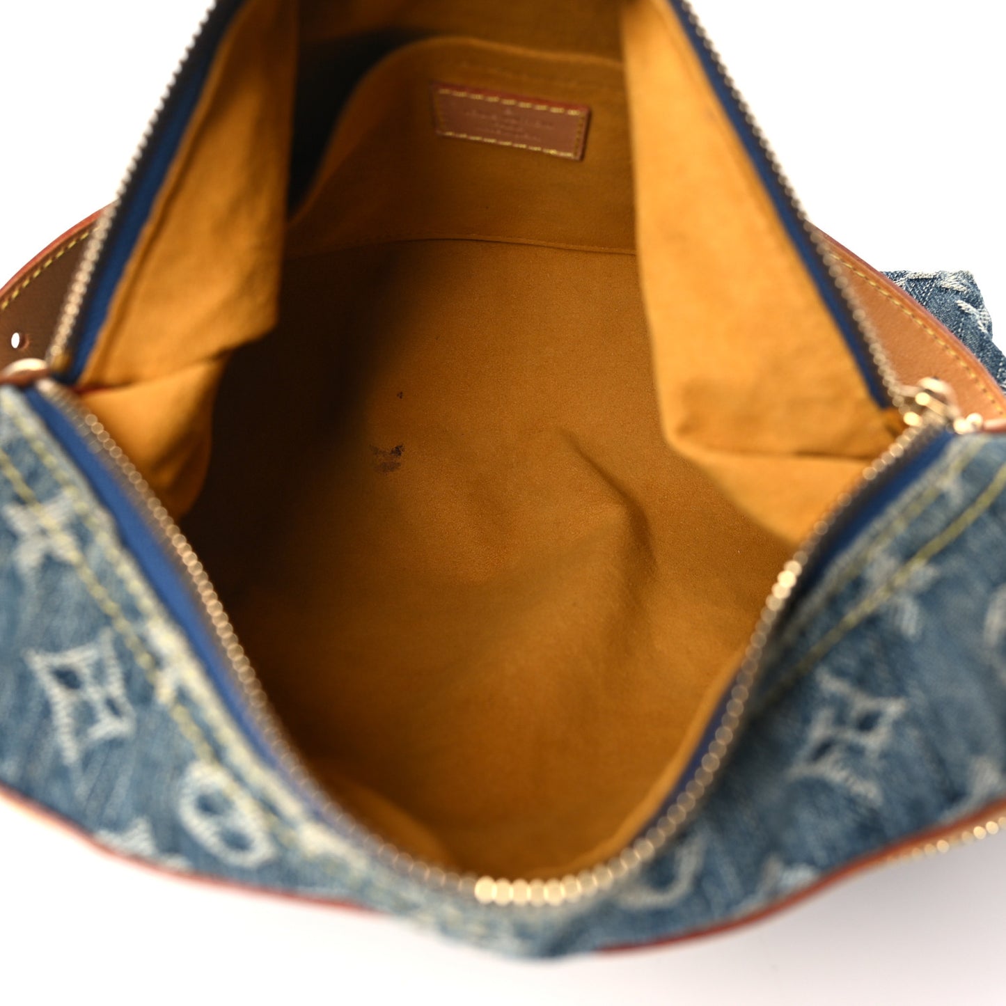 Monogram Denim Baggy PM Blue