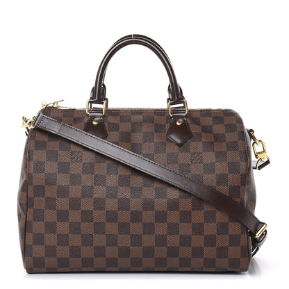 Louis Vuitton Damier Ebene Speedy Bandouliere 30 1 of 15