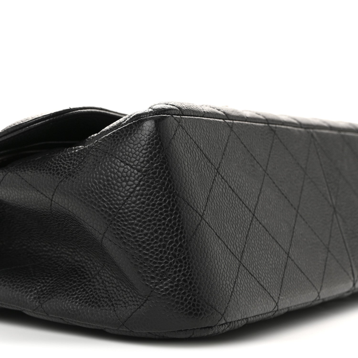 Chanel Caviar Quilted Jumbo Double Flap Black 9 of 14