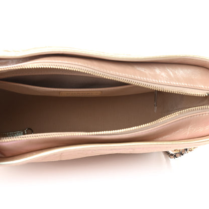 Chanel Iridescent Aged Calfskin Quilted Medium Gabrielle Hobo Light Pink 4 of 10