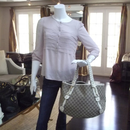 Gucci Monogram Pelham Tote Ivory 2 of 10