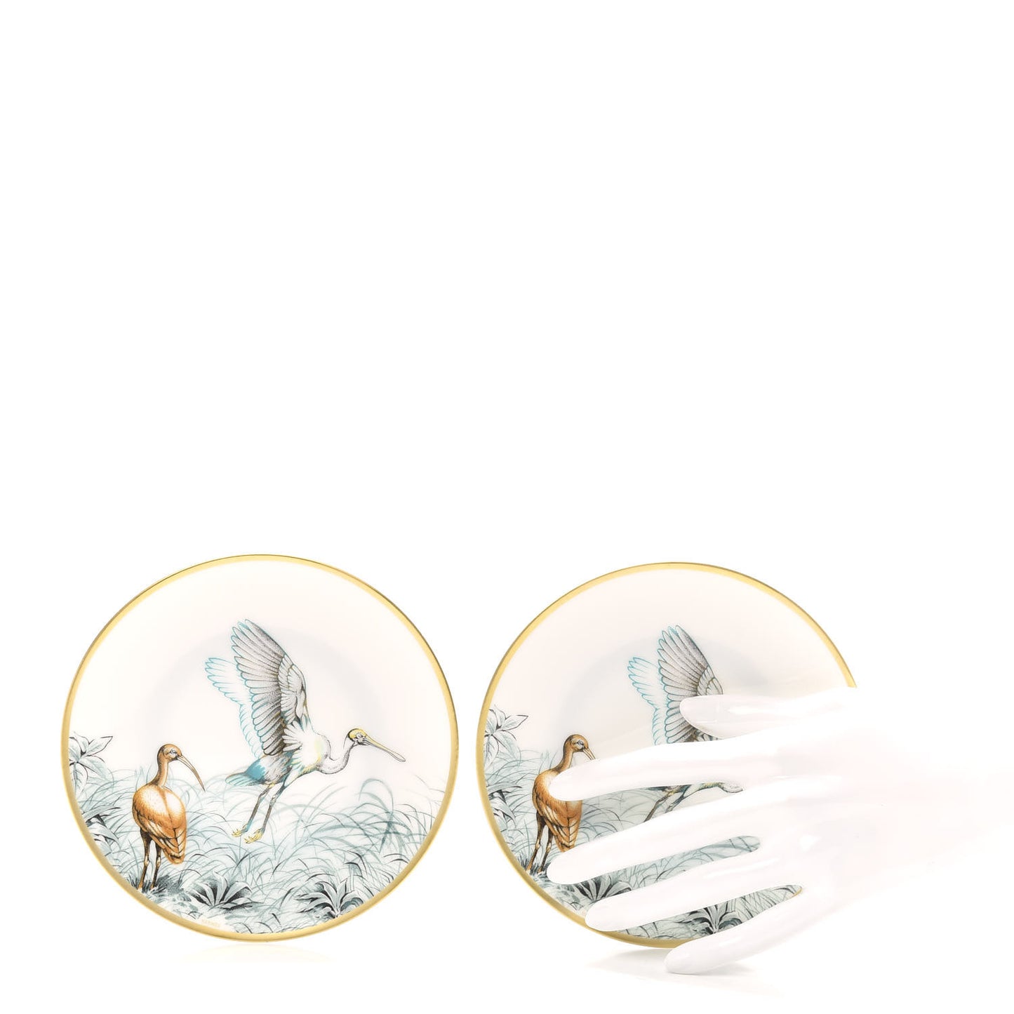 Porcelain Carnets d'Equateur Bread And Butter Plate Set of 2