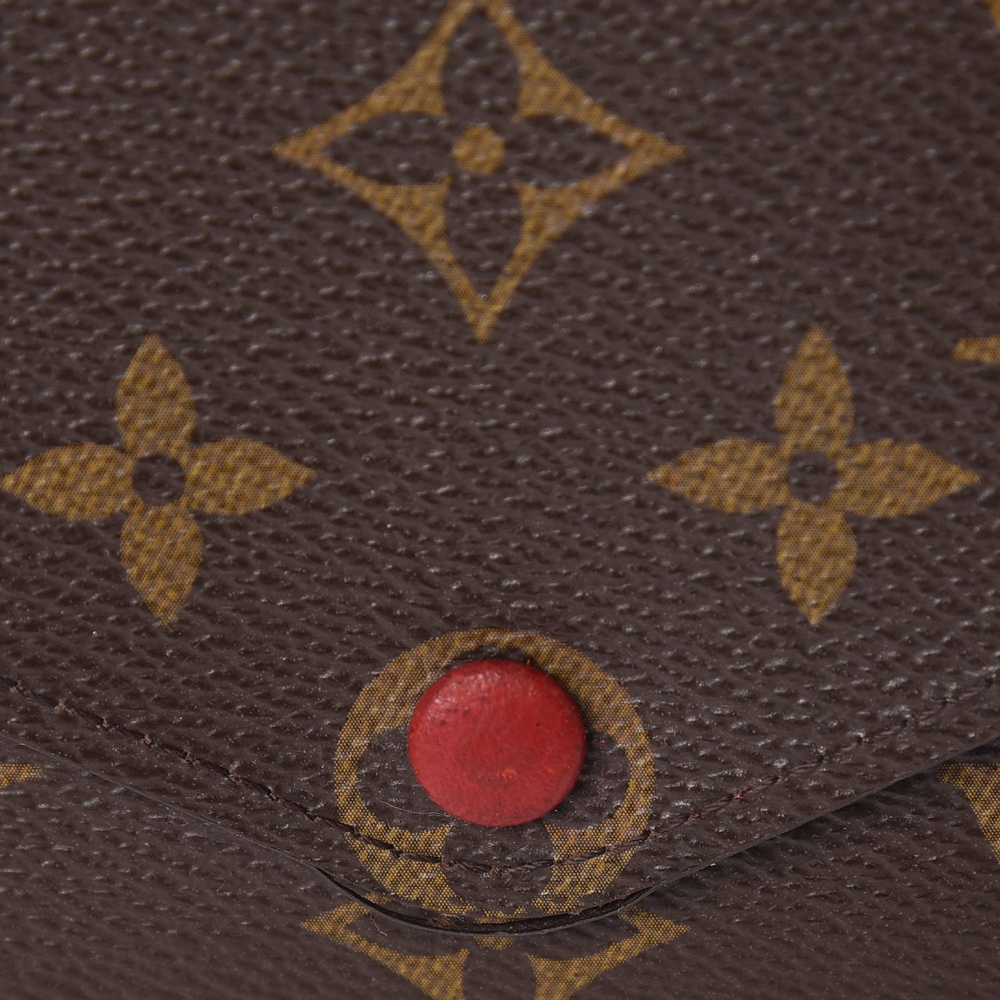 Monogram Josephine Wallet Red