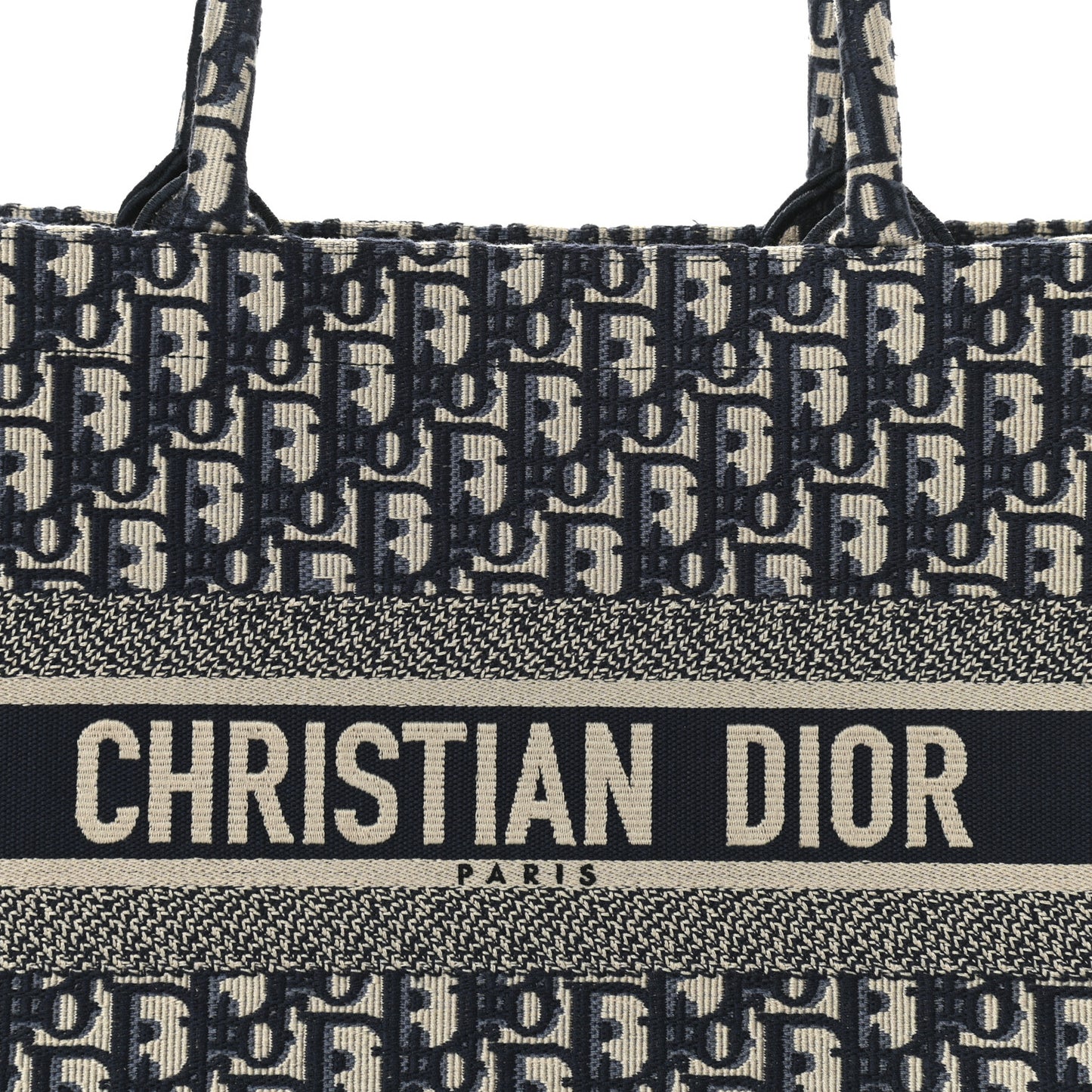 Oblique Medium Book Tote Blue Multicolor