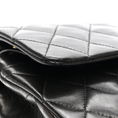 Chanel Lambskin Quilted Small Double Flap Black 12 of 16