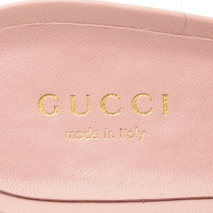 Gucci Nappa Charlotte Double G Marmont Thong Pumps 38.5 Perfect Pink 7 of 9