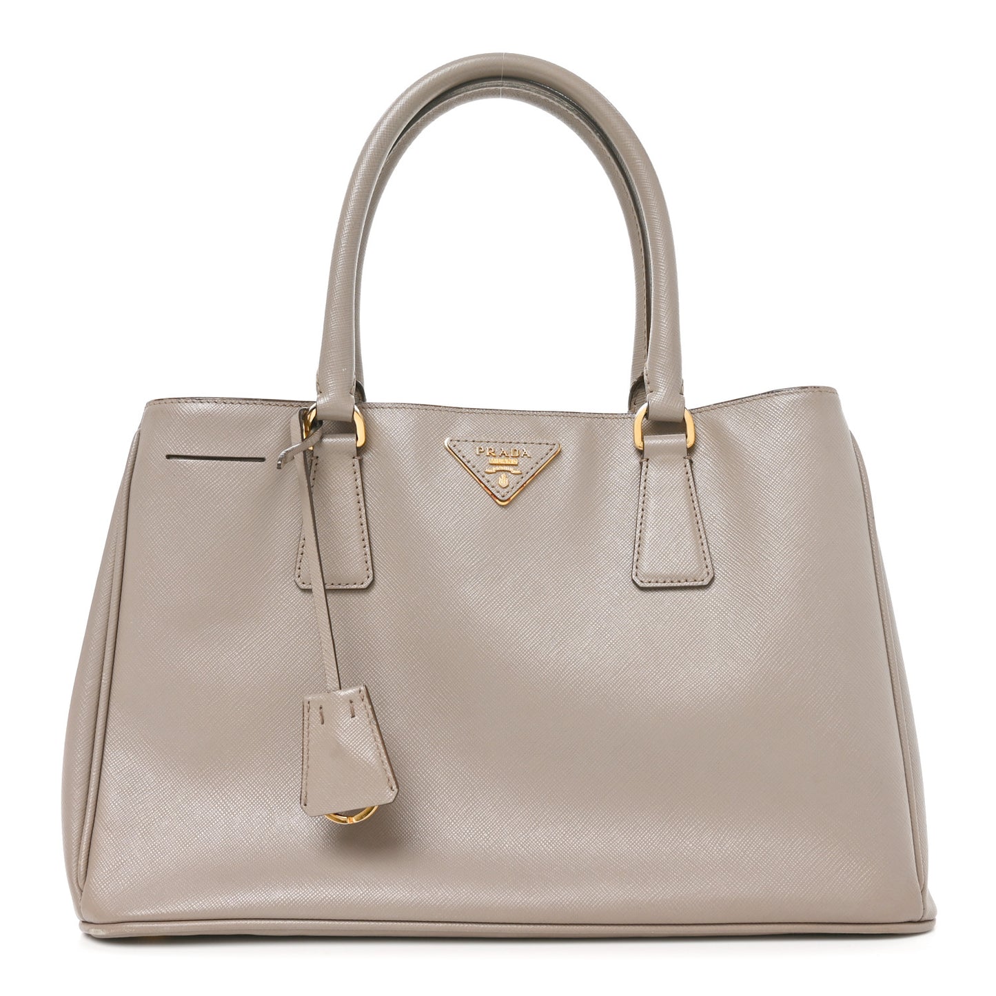 Saffiano Lux Small Tote Argilla