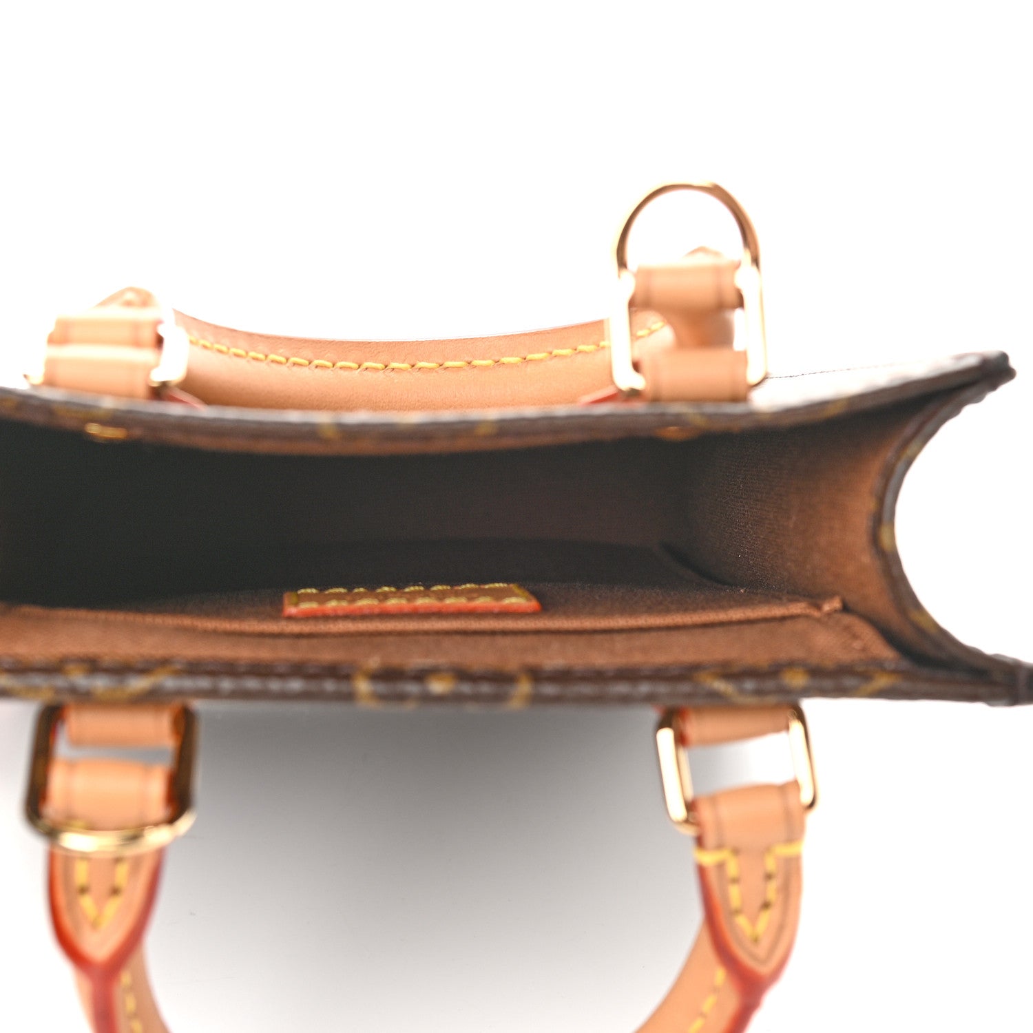 Louis Vuitton Monogram Petit Sac Plat 5 of 8