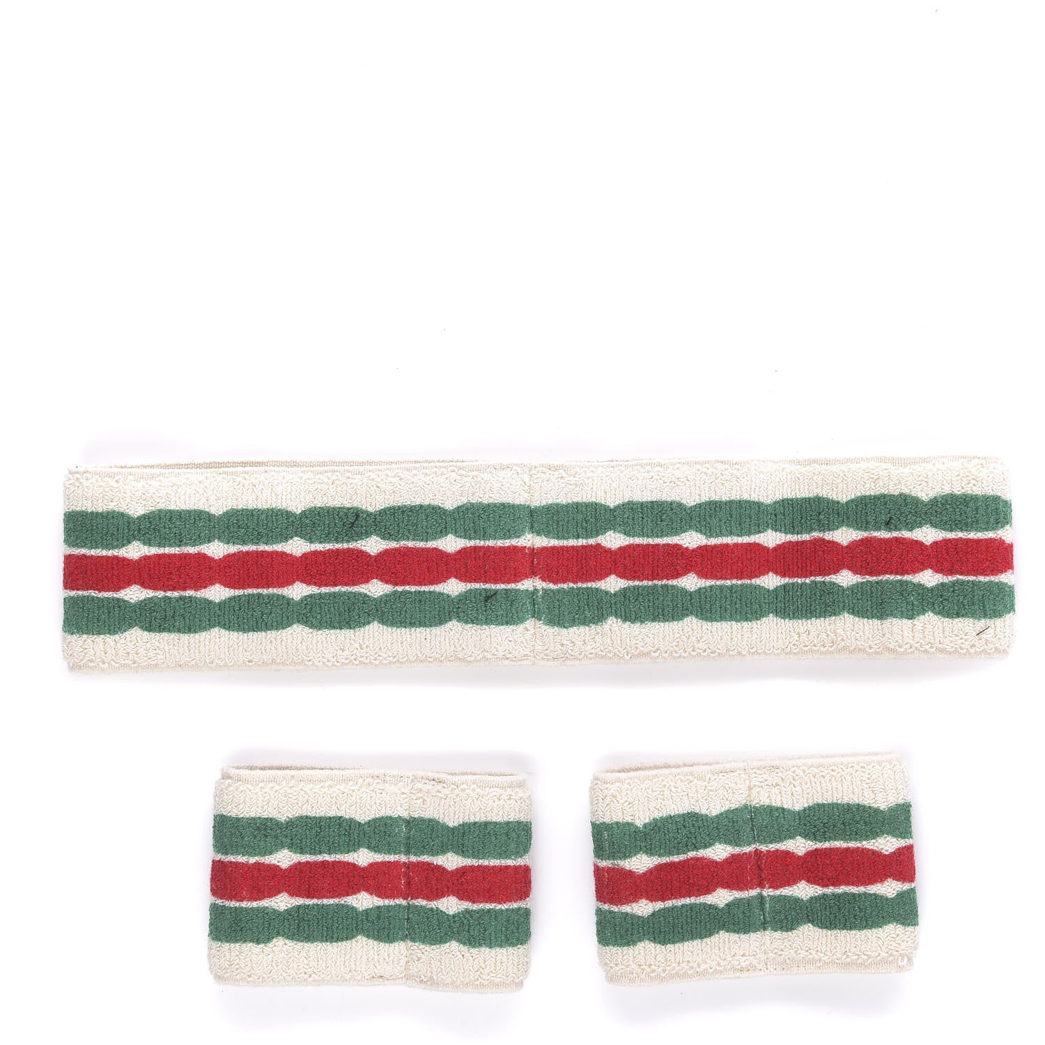 Gucci Cotton Interlocking G Headband and Wrist Set M Multicolor 2 of 4