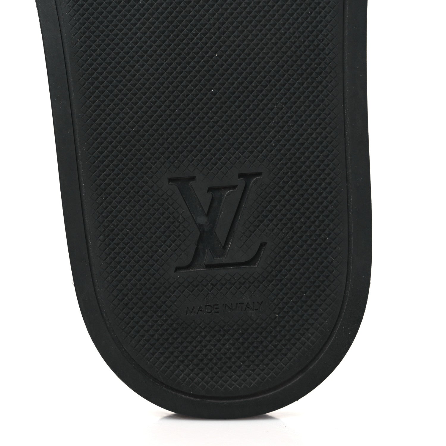 Louis Vuitton Rubber Monogram Mens Waterfront Mules 8.5 Macassar 6 of 8