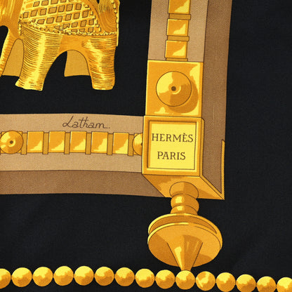 Hermes Silk Cuillers d'Afrique Scarf 90 2 of 3