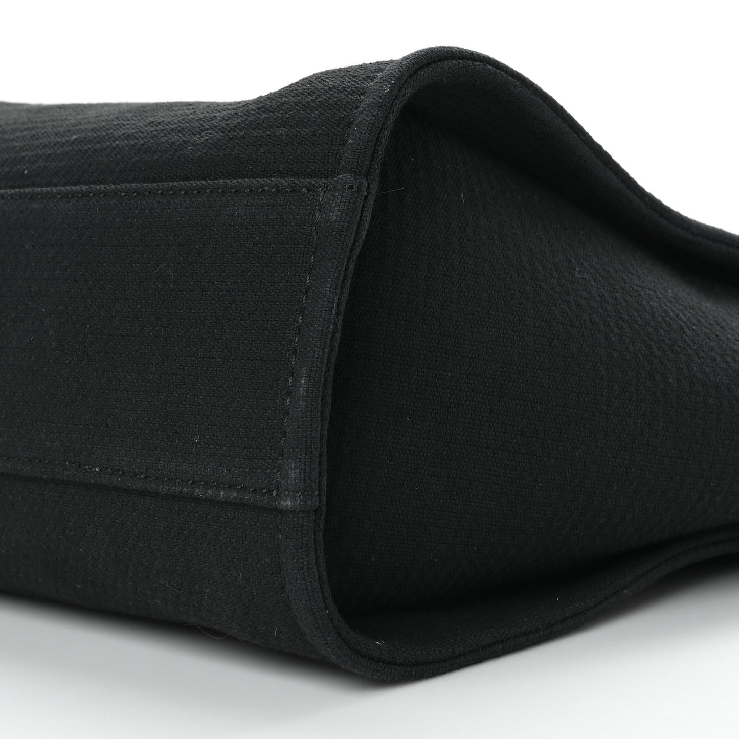 Mixed Fibers Small Deauville Tote Black