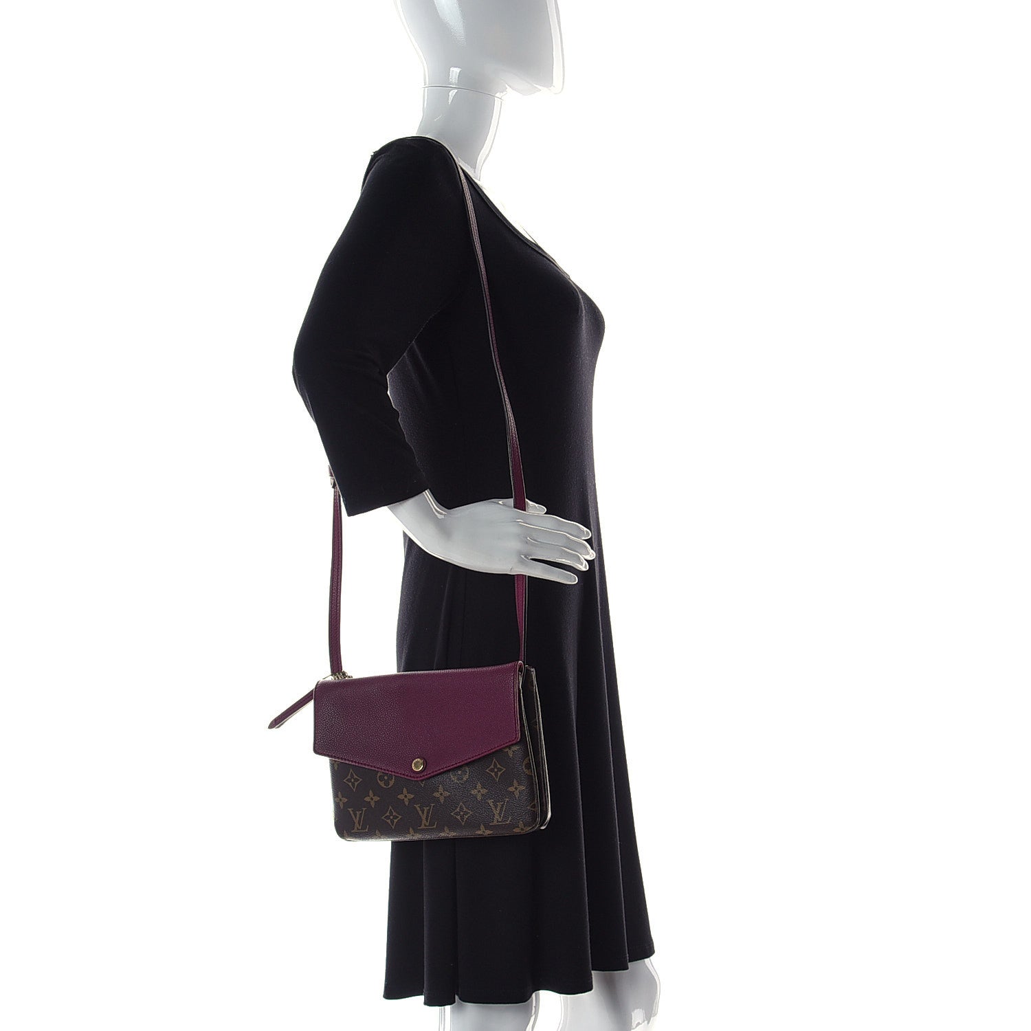 Louis Vuitton Monogram Twice Pochette Aurore 2 of 13