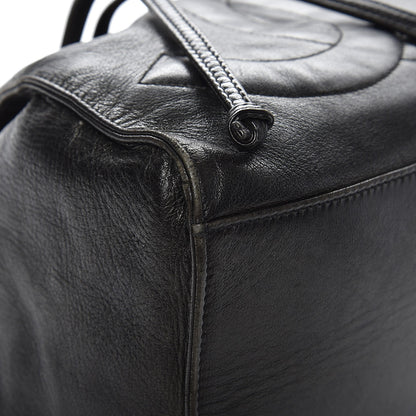 Chanel Lambskin CC Drawstring Shoulder Bag Black 8 of 11