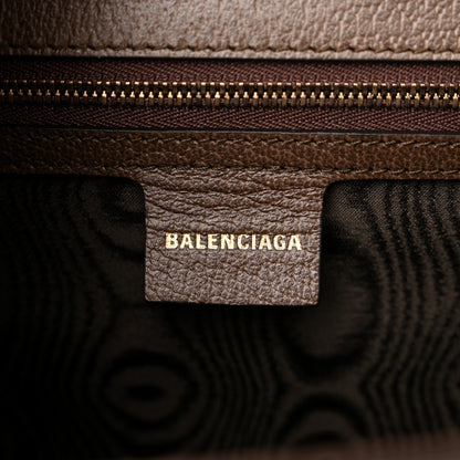 Gucci X BALENCIAGA BB Supreme Monogram Web Small Ophidia Shoulder Bag Beige New Acero 6 of 10