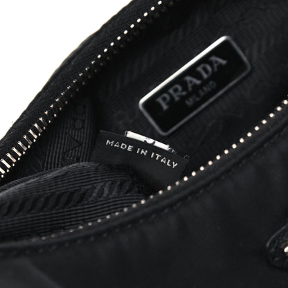 Prada Nylon Re-Edition 2005 Shoulder Bag Black 7 of 11