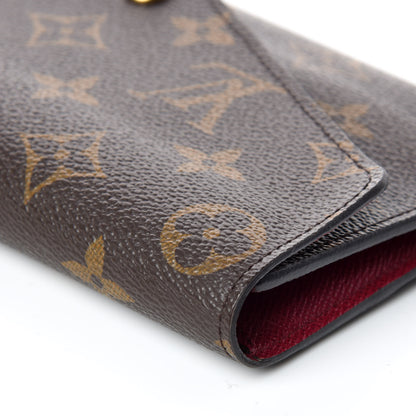 Louis Vuitton Monogram Jeanne Wallet Fuchsia 9 of 12