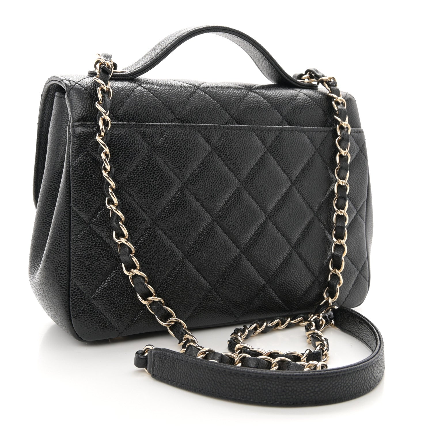 Chanel Caviar Quilted Medium Business Affinity Flap Black 3 of 12