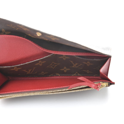 Louis Vuitton Monogram Emilie Wallet Fuchsia 5 of 11