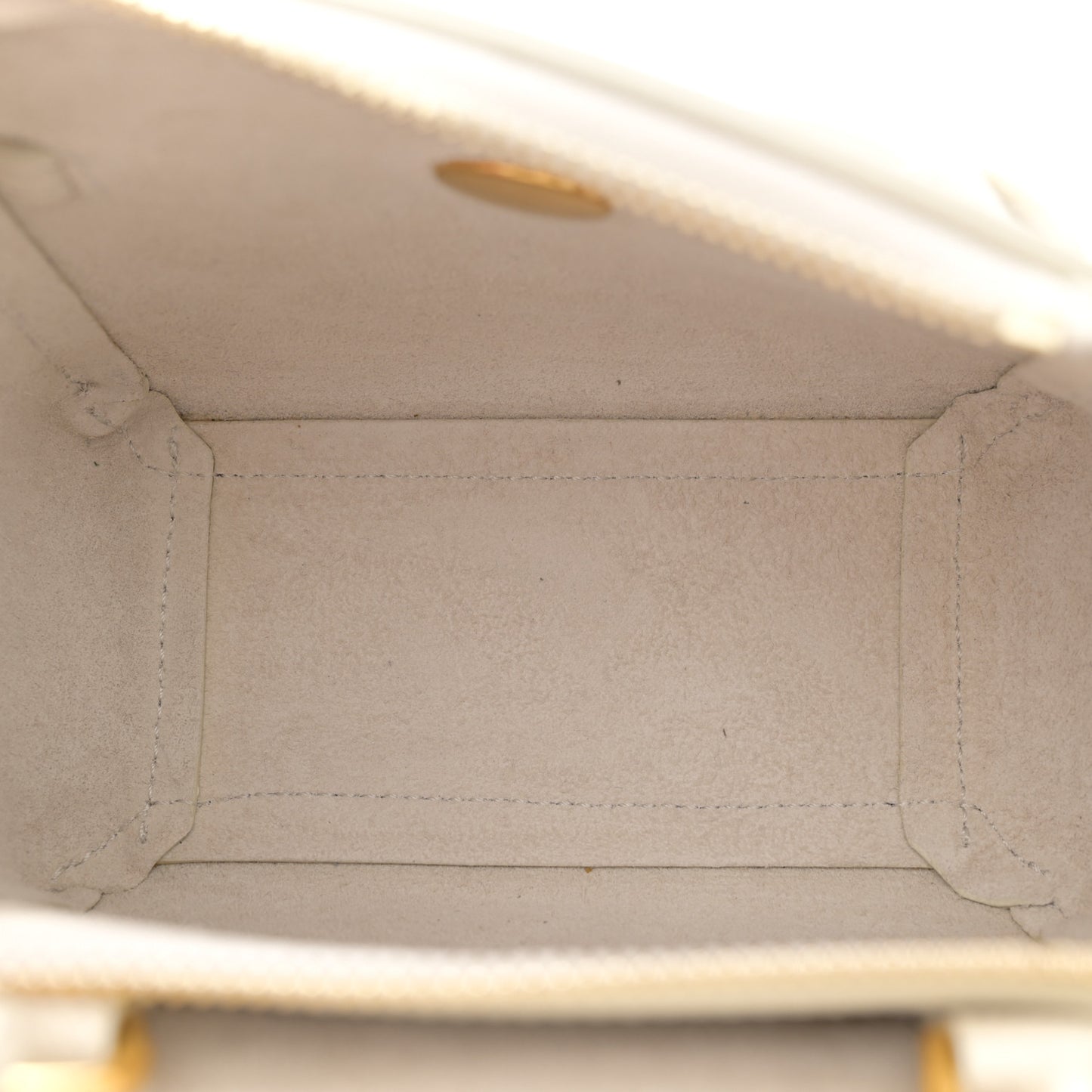 Grained Calfskin Pico Belt Bag Rice