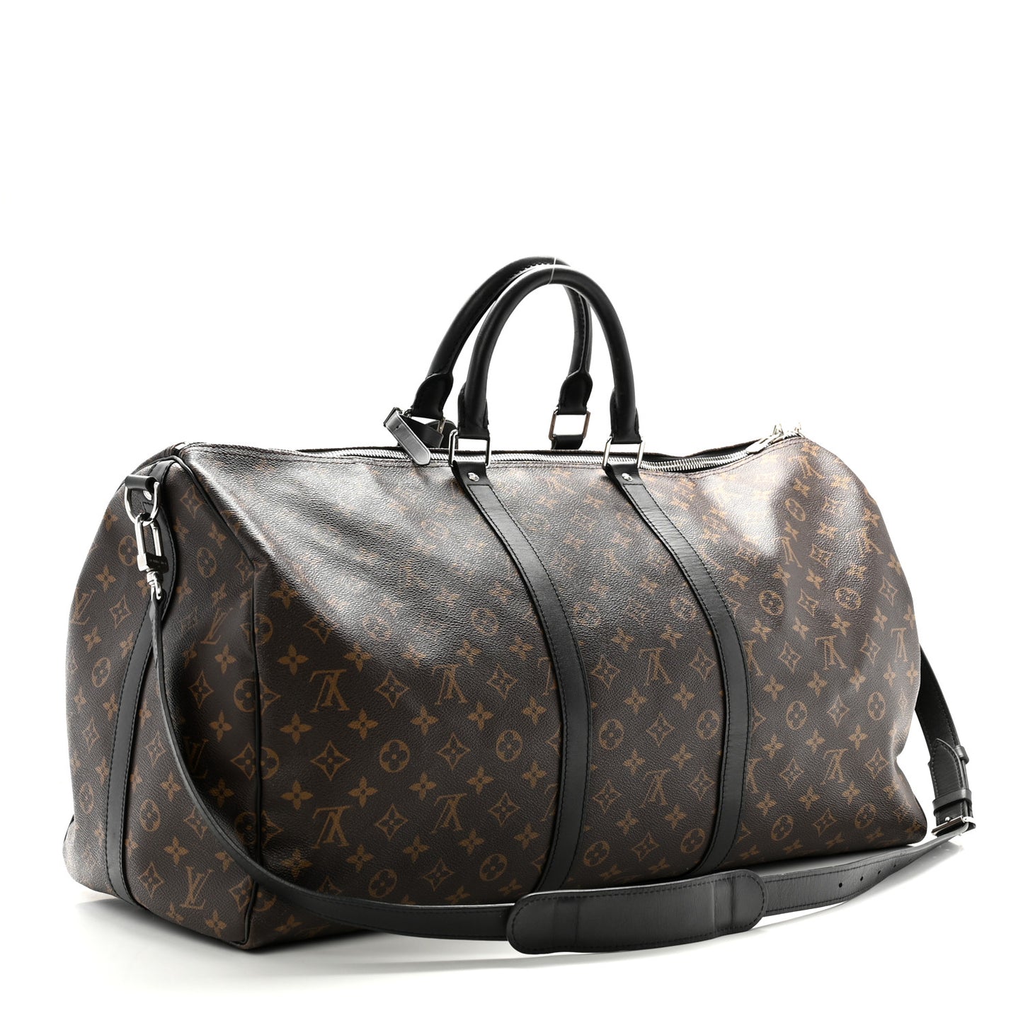 Monogram Macassar Keepall Bandouliere 55