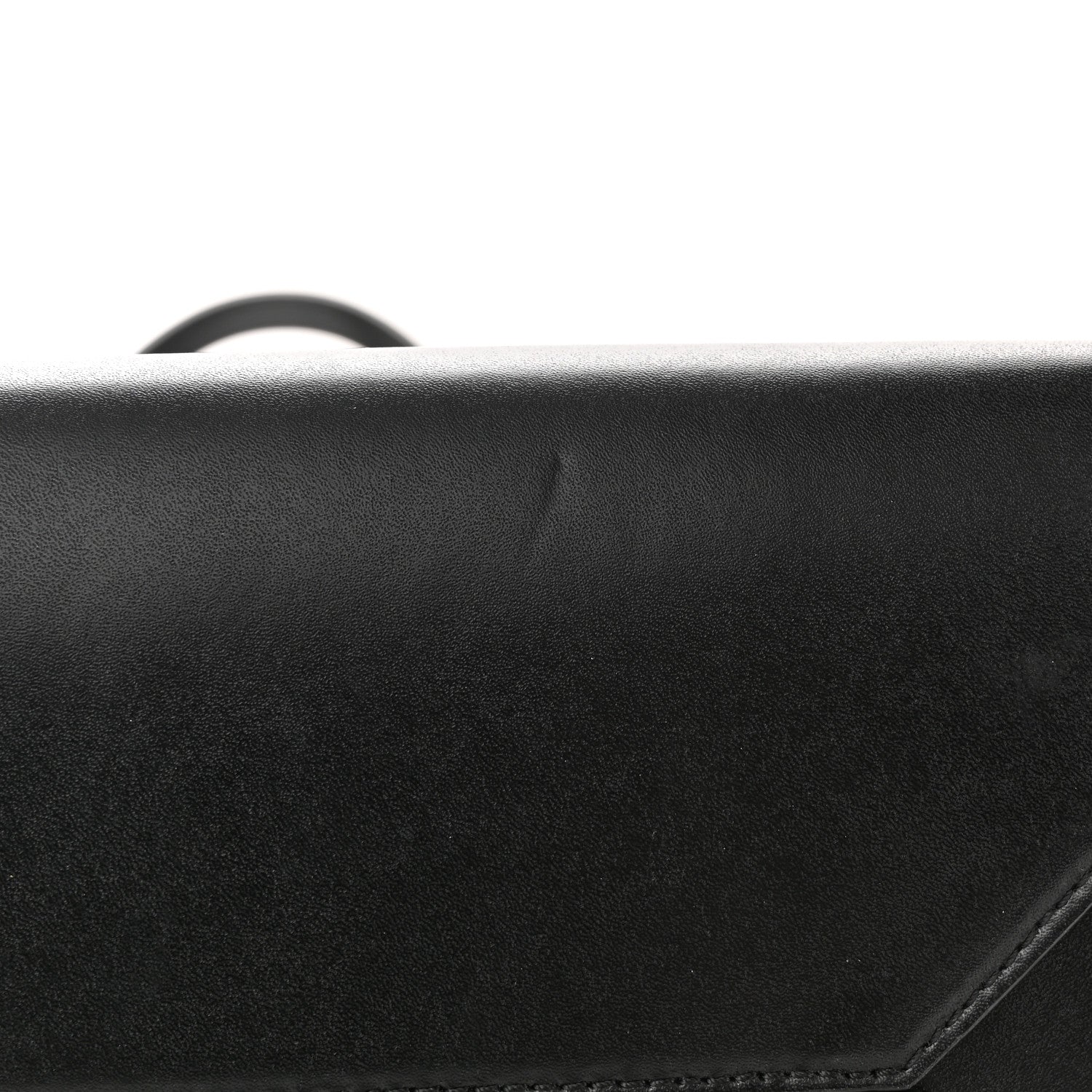 Givenchy Calfskin Logo Debossed Medium Shopper Tote Black 12 of 15