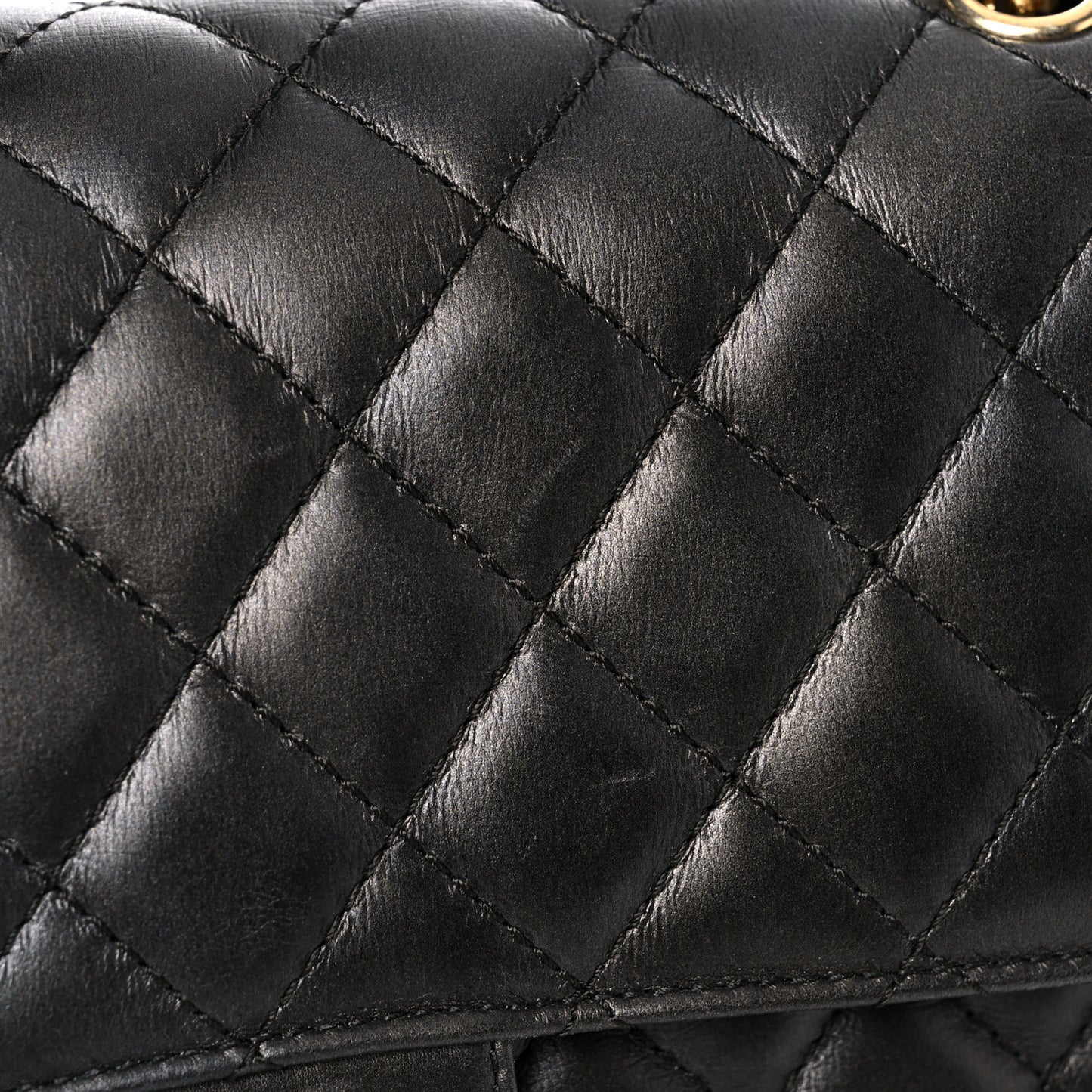 Metallic Calfskin Quilted 2.55 Reissue 226 Flap Charcoal