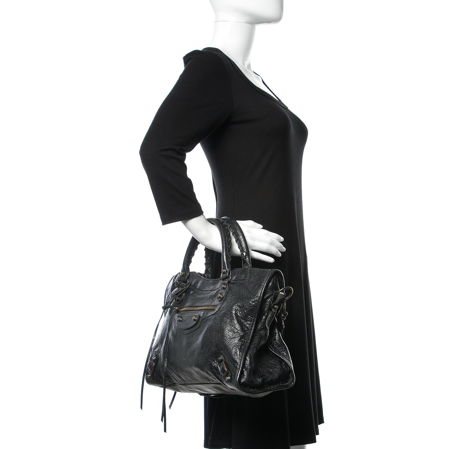 Balenciaga Agneau Classic Hardware City Black 3 of 10