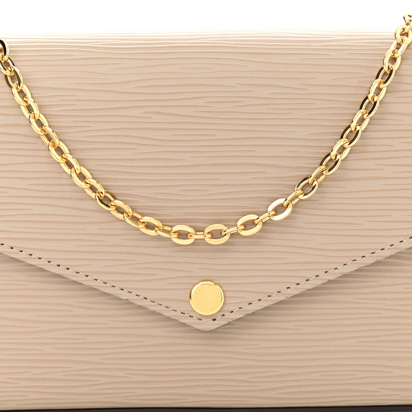 Epi Felicie Pochette Chain Wallet Galet