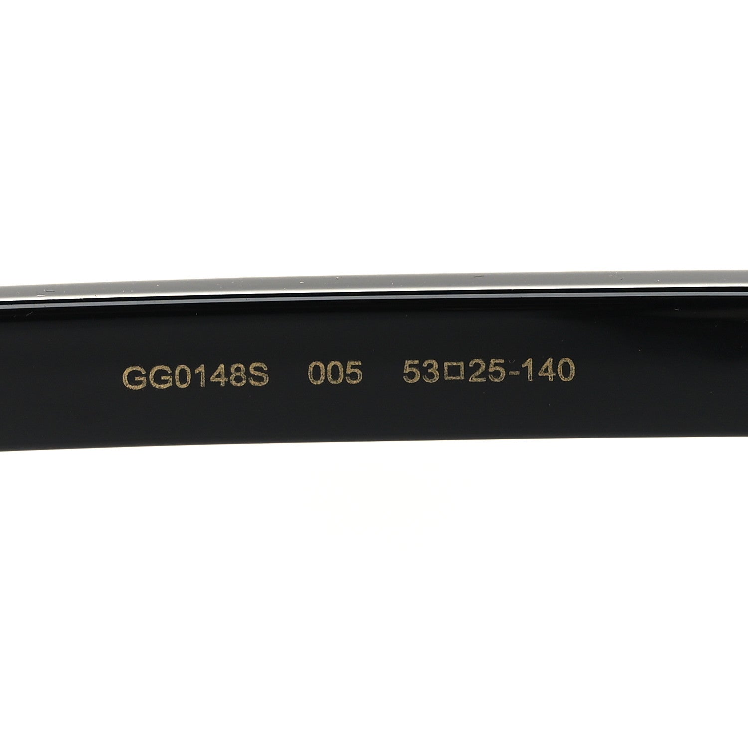 Gucci Acetate Crystal Oversize Sunglasses GG0148S Black 6 of 8