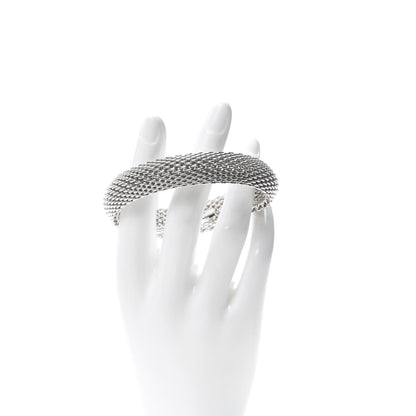 Tiffany Sterling Silver Somerset Mesh Bracelet 2 of 4