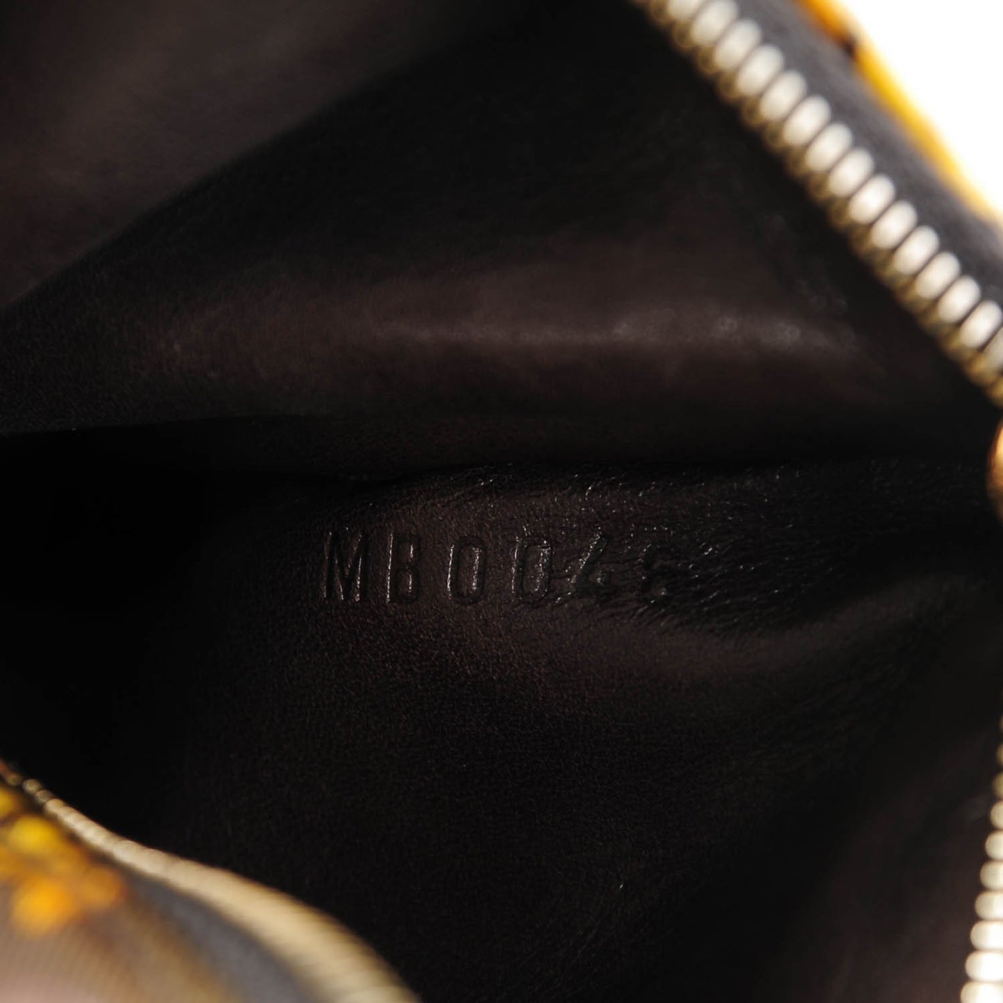Monogram Charms Pochette Plate Taupe