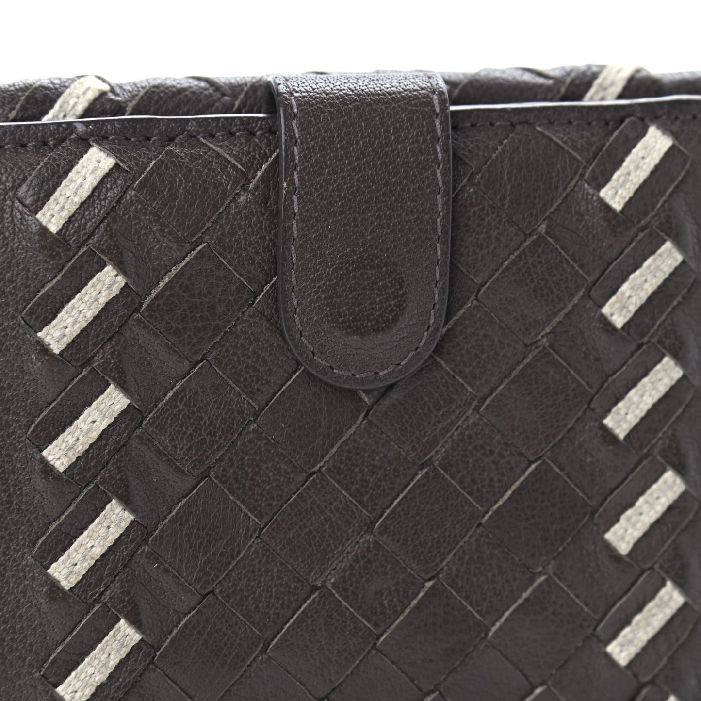 Nappa Intrecciato Continental Wallet Shadow