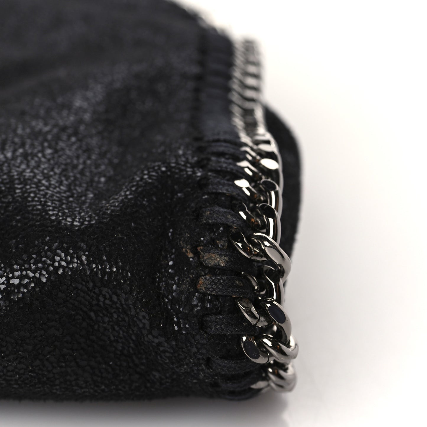 Shaggy Deer Tiny Falabella Tote Black