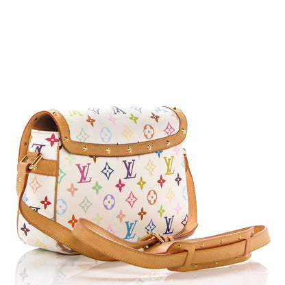 Louis Vuitton Monogram Multicolor Sologne White 3 of 7