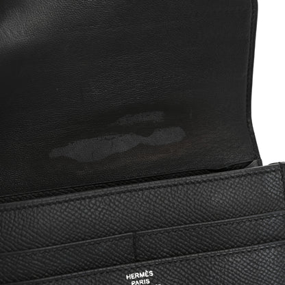 Hermes Epsom Constance Short Wallet Black 12 of 18