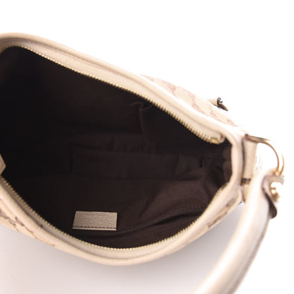 Gucci Monogram Medium Abbey D Ring Hobo Off White 5 of 15