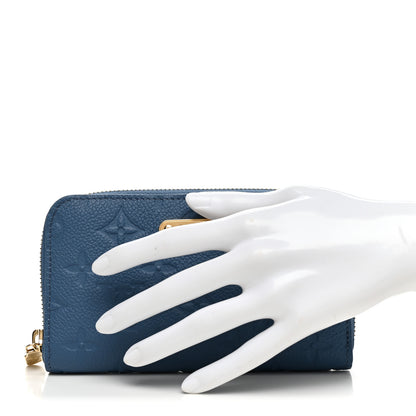 Louis Vuitton Empreinte Margot Wallet Blue Jean 2 of 7