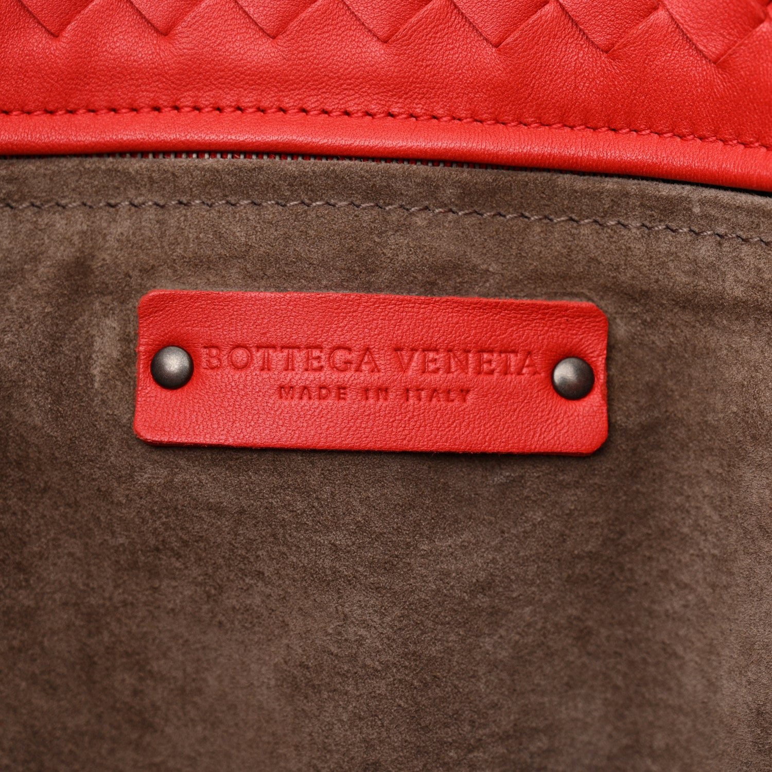 Bottega Veneta Nappa Intrecciato Garda Tote Red 6 of 10