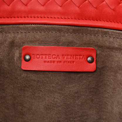 Bottega Veneta Nappa Intrecciato Garda Tote Red 6 of 10